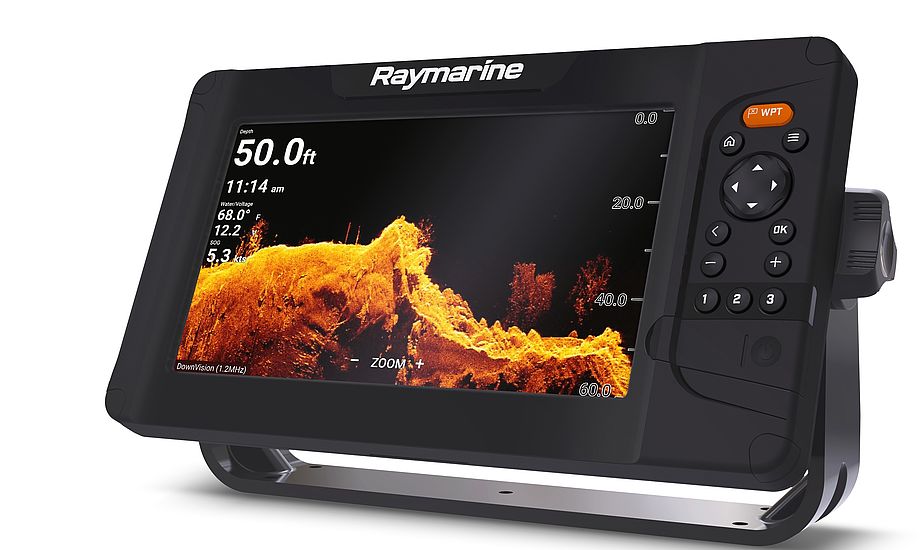 Elementserien er udstyret med Raymarine RealVision™ 3D og den nye HyperVision™ sonarteknologi, der giver naturtro billeder. PR-foto