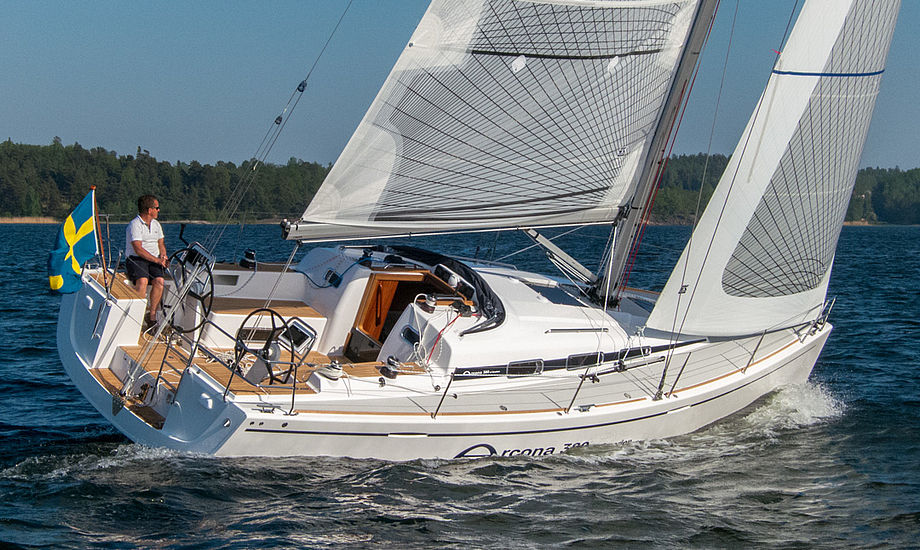 Den nye Arcona 380 har virkelig gode sejlegenskaber, viser de første tests.