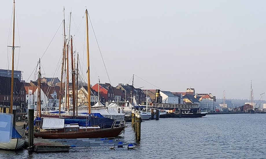 Skat, danske bådforeninger og forsikringsselskaber mener at Club Maritim 09 GmbH ikke følger lovgivningen. Firmaet holder til i Flensborg. Foto: Troels Lykke