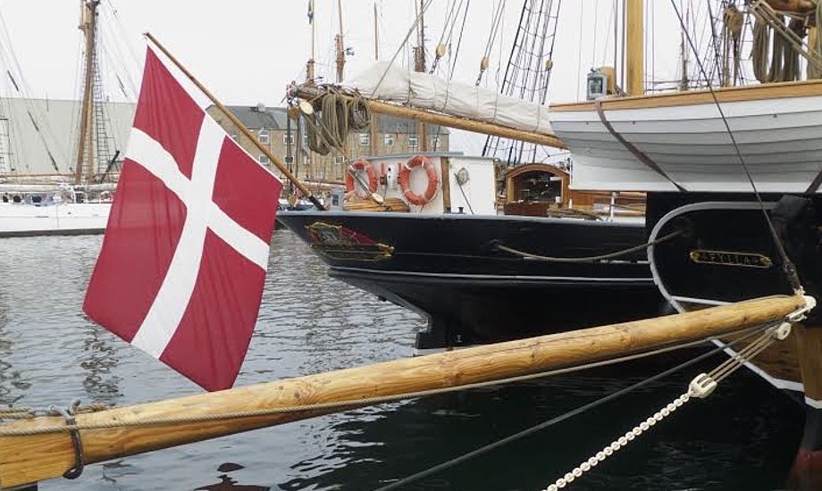 Fredag ankom de bevaringsværdige skibe til Svendborg. Foto: Søren Stidsholt Nielsen, Søsiden, Fyns Amts Avis