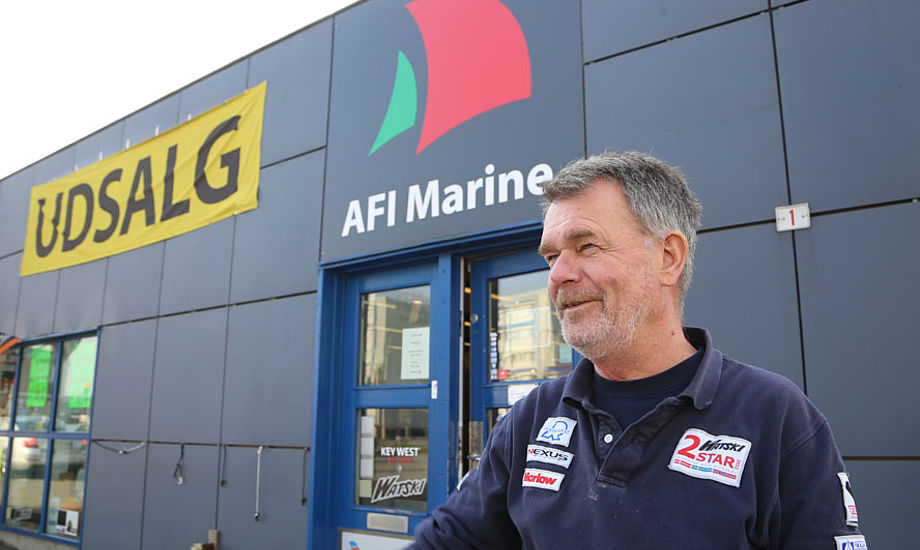 Hans V. Jensen, medejer af AFI Marine, der nu tvinges væk fra havnen af Aarhus Kommune, det er ikke noget kommunen scorer point på hos sejlerne. Foto: Troels Lykke