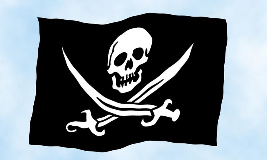 Den danske regering har i dag lanceret en strategi for piratbekæmpelse. Grafik: Katrine Bertelsen