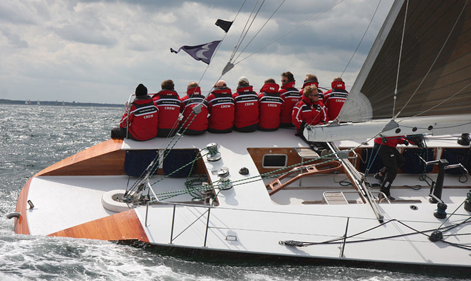 Broskraberen.dk fra Bogense sejler med i denne weekend i Kertemindes Big Boat Challenge. Foto: Troels Lykke