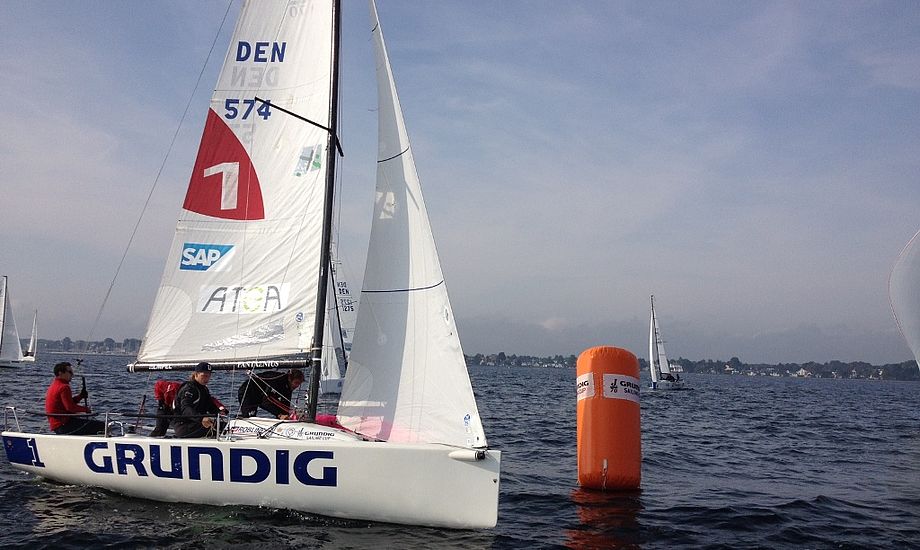 14 både deltog i Grundig Sailing Cup. Foto: Dan Ibsen/KDY.