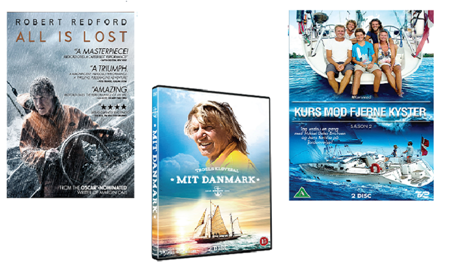 Disse tre DVD'er bringer sejladsen tilbage, mens båden er på land.