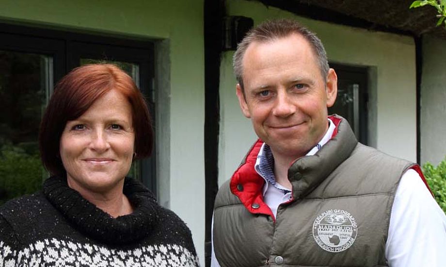 Annette Hansen og Bjarke Johnsen fra Nordic People i Jyllinge, sætter nu mere fut under salg af Zhik i Danmark.