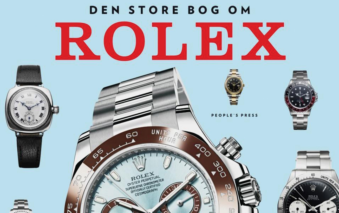 Bogen giver også gode råd til, hvordan du undgår at blive taget ved næsen, hvis du skal købe et brugt Rolex, forklarer sejler og forfatter Jens Høy til minbaad.dk.
