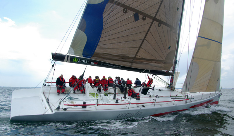 Big Challenge fra Svendborg sejler her i Palby Fyn Cup i 2010. Foto: Troels Lykke