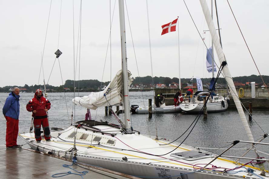 Der meldes dog ikke om ledige pladser i Svendborg Amatør Sejlklubs havn, hvor der lige nu sejles SøvRoret. Foto: Troels Lykke