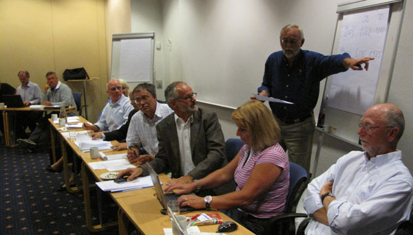 DS bestyrelse i september i Odense. Foto: Troels Lykke