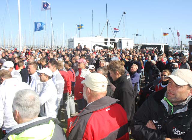 Op mod 1500 sejlere klappede da sejladsen blev aflyst i Bogense i år. Foto: Troels Lykke