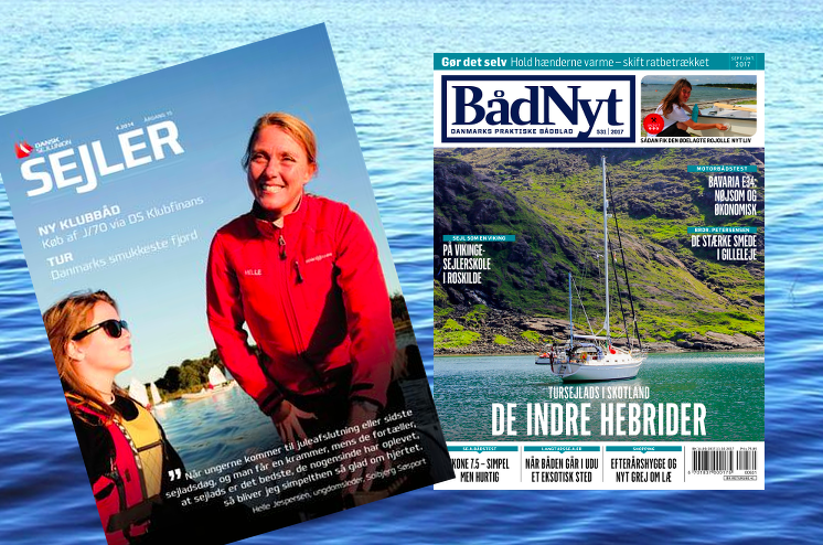 De danske sejlere må nu enten læse nyheder på nettet, i udenlandske medier eller i Bådmagasinet.