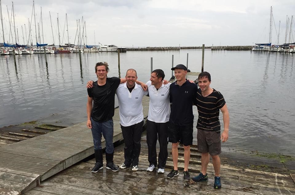 Nu nordisk og dansk mester blev H.C. Erbs med gasterne Bjarne Pedersen, Hans Frederik Klint, Mikkel Ebbesen og Anders Brandi Yde.