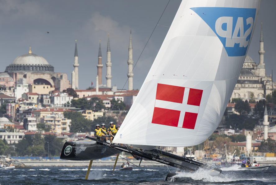 Det danske SAP-hold i flot stil i Istanbul. Foto: Lloyd Images