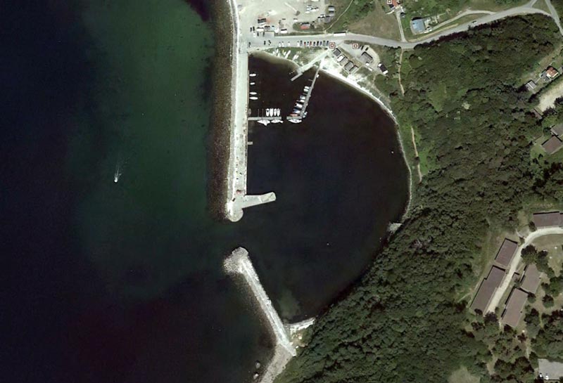 Hammer havn på Bornholm kan prale af ikke mindre end 65 procents fremgang i antallet af besøgende både.