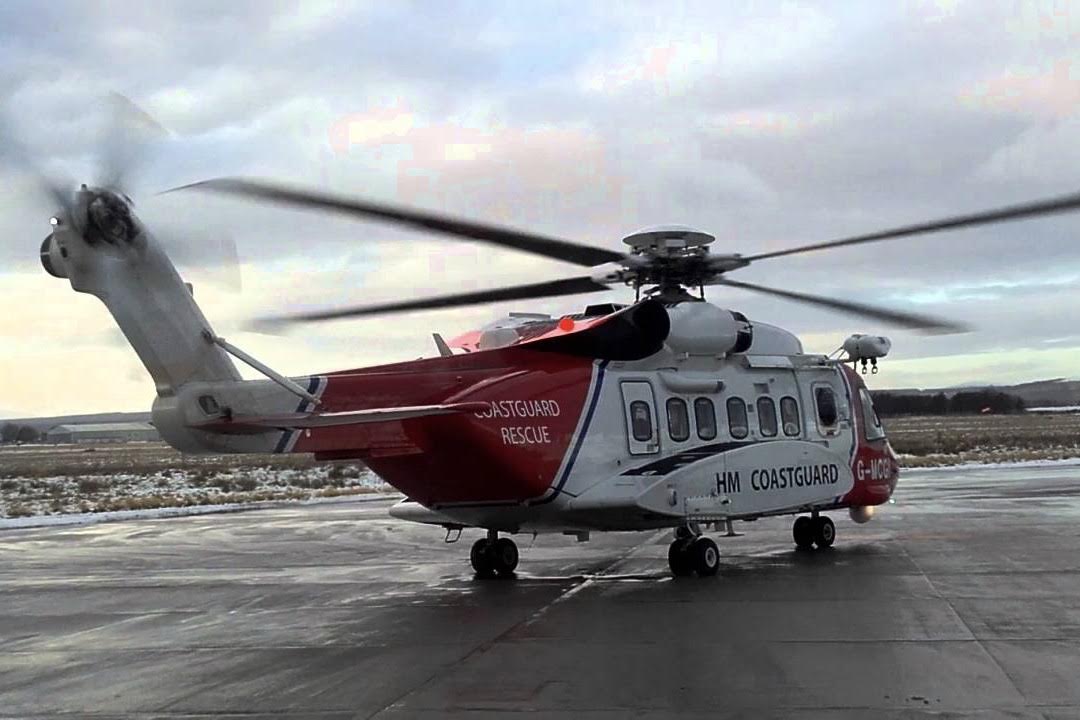 Med signal fra PLB kunne redningshelikopteren lokalisere den nødstedte. Foto: YouTube