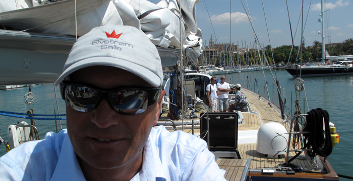 Jesper Bank på Mallorca til superyachts sejlads