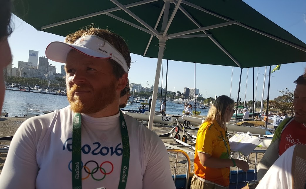 Jonas Høgh-Christensen tog 17. plads i Rio, nu sejler han Drage med barndomsvennerne. Foto: Troels Lykke