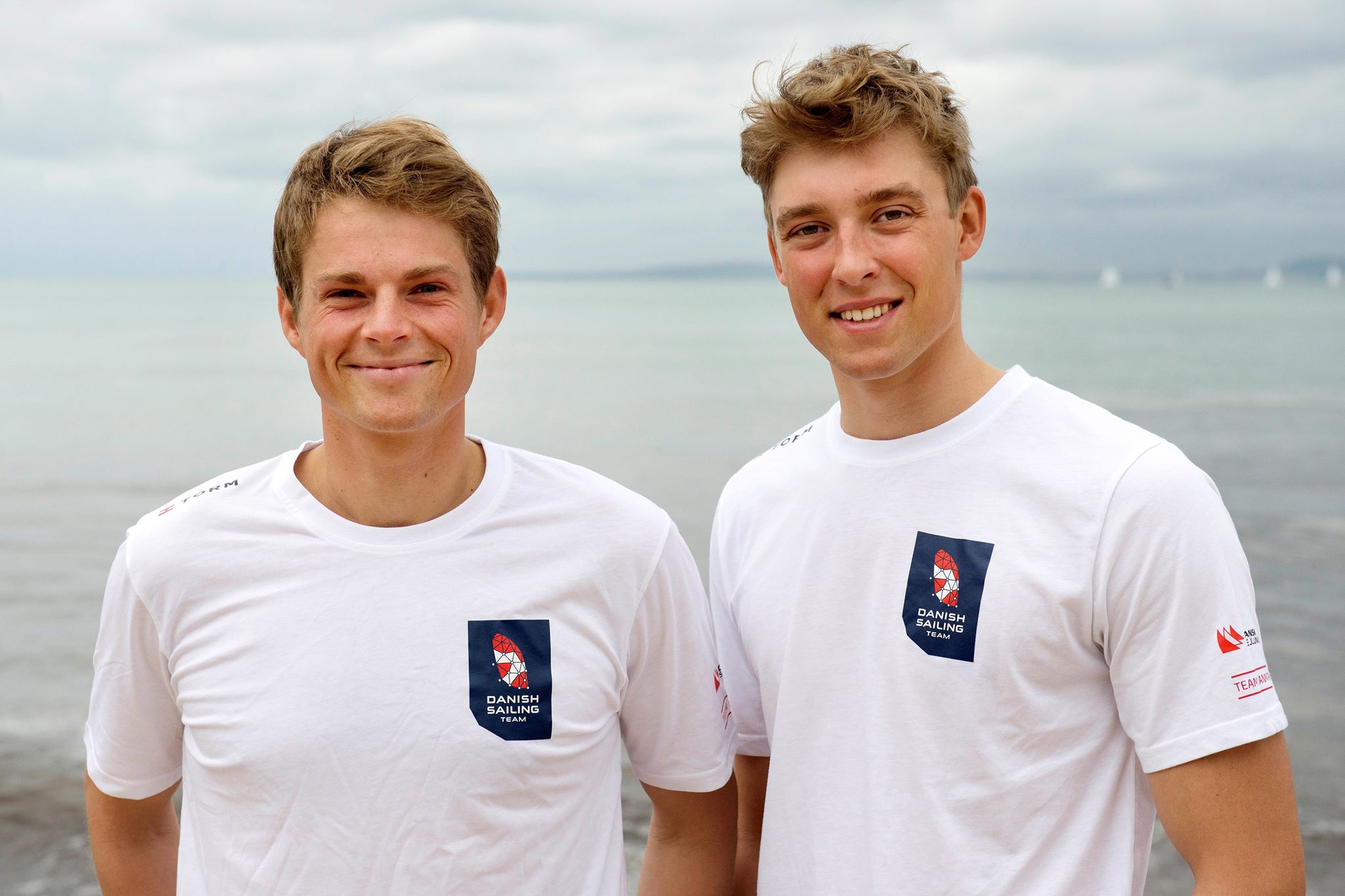 Joakim Salskov-Iversen, tv., og  Markus Oliver Nielsen er begge er 22 år. Foto: Dansk Sejlunion