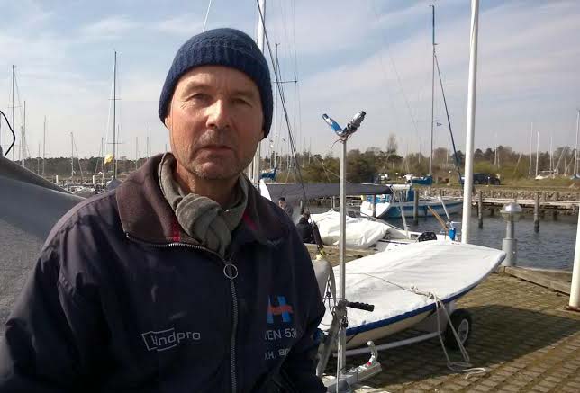 56-årige Niels Henrik Borch: - Det bliver os gamle, der skal sejle for klubben i ligaen, ser det ud til. Foto: Troels Lykke