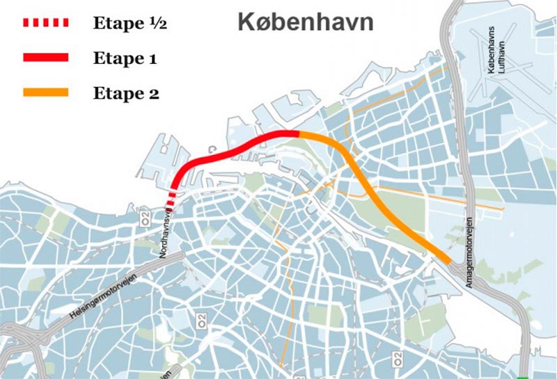 Illustration fra Transportministeriets strategiske analyse, december 2013.