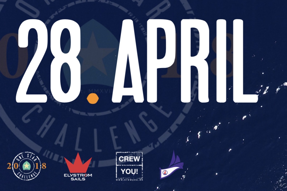 28. april danner Køge Sejlklub rammen om et nyt event for One Star-sejlere. Foto: PR-foto