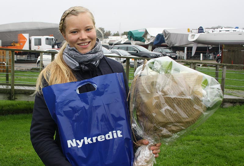Anne Marie Rindom, blev Horsens Sejlklubs Nykredit Sailor of the year 2014.