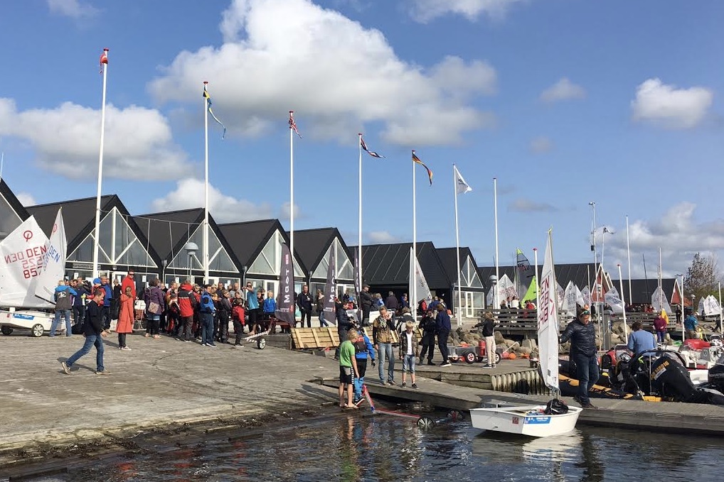 De sidste år har mellem 380 og 400 sejlere deltaget i pinse-stævnet. Foto: Morten Grundsøe