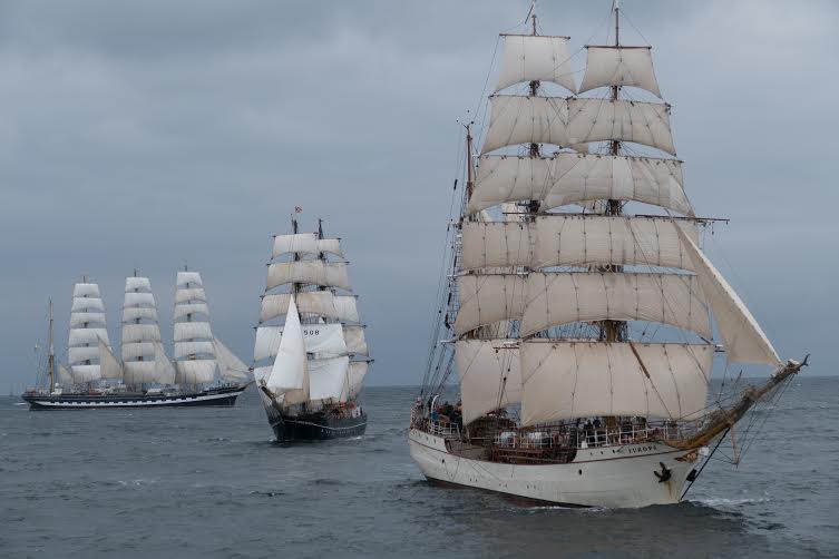 Sidste år lagde The Tall Ships Races vejen forbi Esbjerg. Foto: Søren Stidsholt Nielsen, Søsiden, Fyens Amts Avis