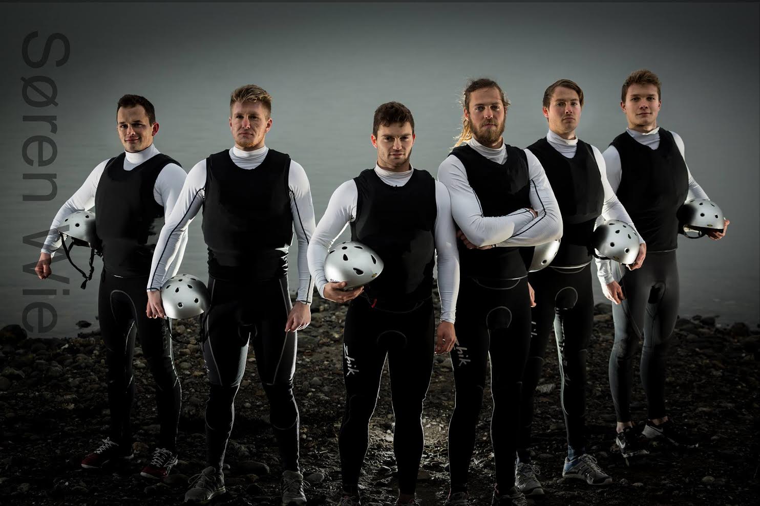 Fra venstre: Anders Kjær Kronborg, Stig Steinfurth, Mads Emil Lübeck, Daniel Bjørnholt, Nicolaj Bjørnholt og Christopher Falholt. Foto: Søren Wiegand
