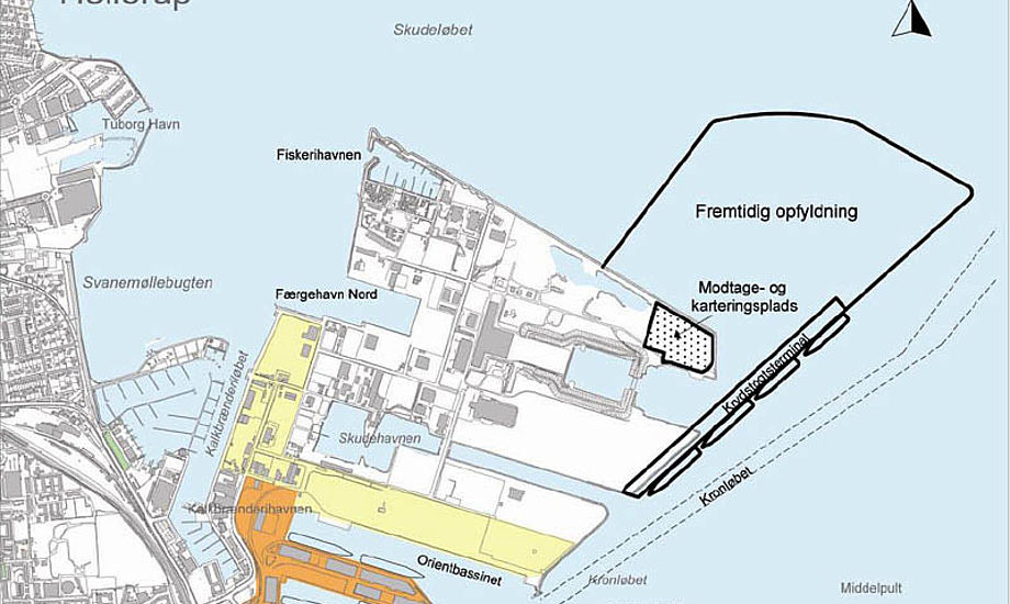 Plan over Nordhavnsprojektet