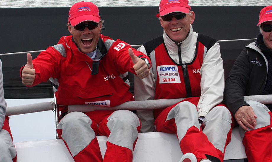 Michael Hestbæk til ve unstrender Palby Fyn Cup, hvor han sejlede med Kronprinsen. Foto: Troels Lykke