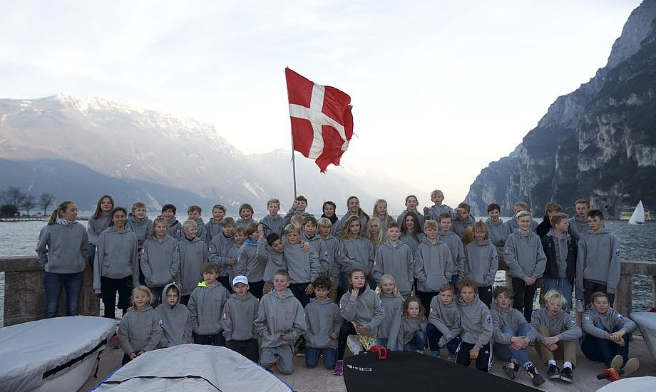 54 danske sejlere med familie brugte påsken på Gardasøen. Foto: Nikolaj Brunnich