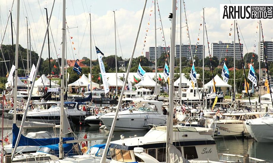 Bådmesse samtidig med Århus festuge garanterer, at der vil være et stort ryk ind af sejlere og andre maritimt interesserede. Foto: Michael Rosengaard