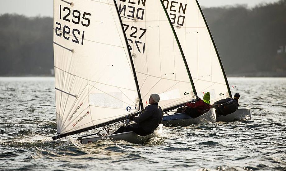 Vedbæk Sejlklub har ry for at udklække skrappe Europajolle-sejlere. Foto: Mogens Hansen