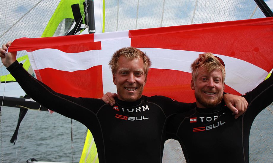Glade brødre der startede deres sejlkarriere i Skive. Foto: 'Christian M. Borch/ Sejlsport.dk'