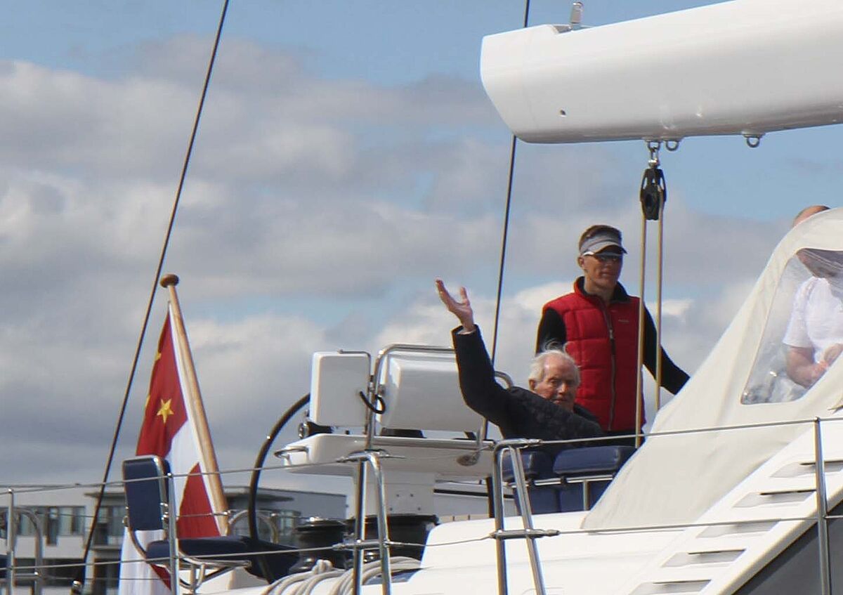 Sejleren Mærsk McKinney Møller er død Minbåd.dk