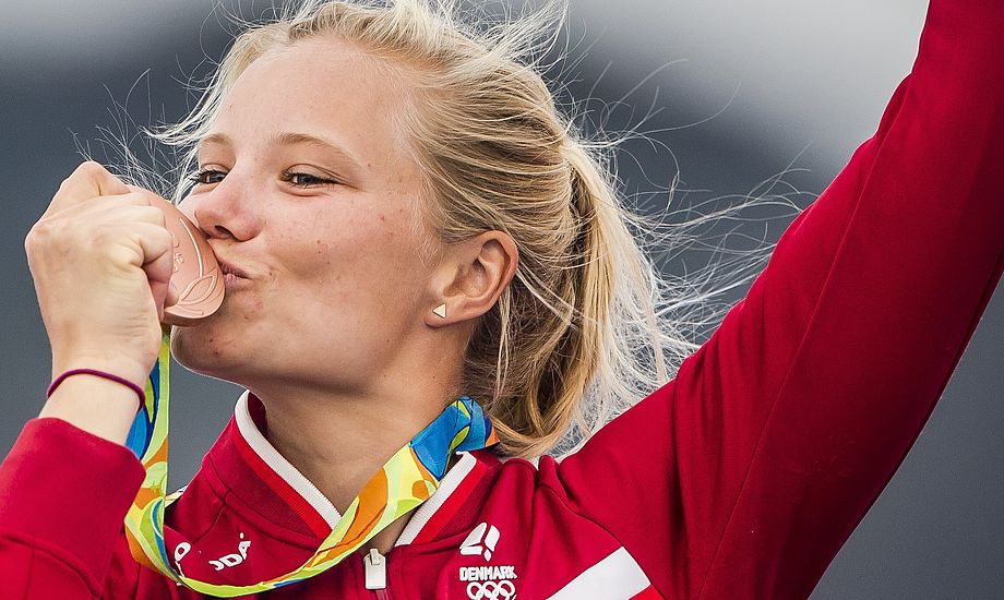 Anne-Marie Rindom tog den danske sportsverden med storm i Rio. Foto: World Sailing