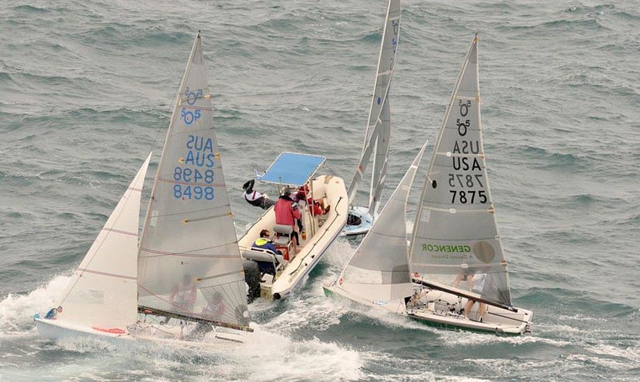Ialt 84 både deltager i VM i Australien for 505. Fotos: Christophe Favreau