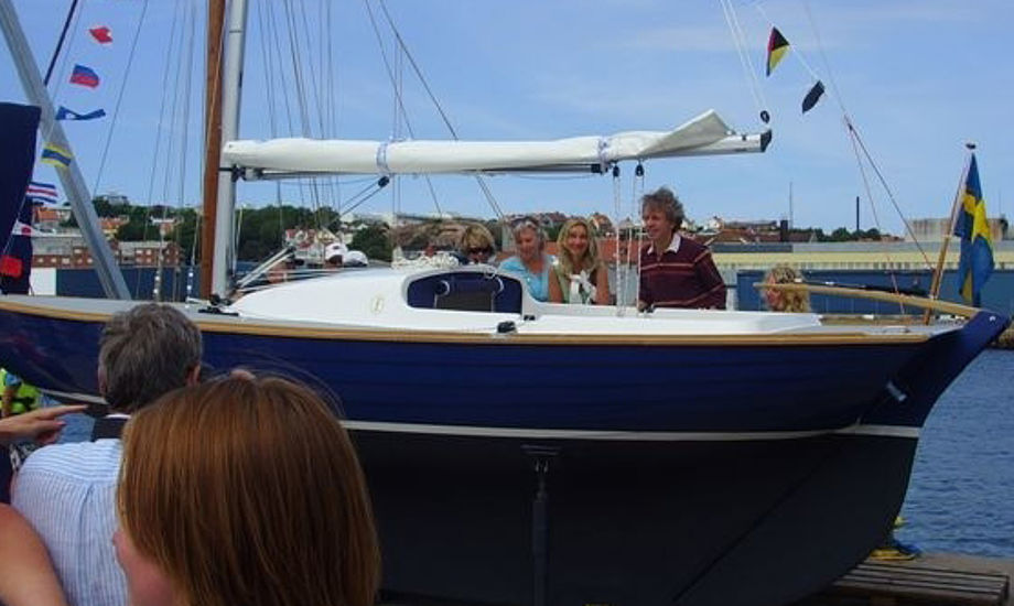 Nicanders båtvarv i Lysekil producerer Mini Folkebåden.
