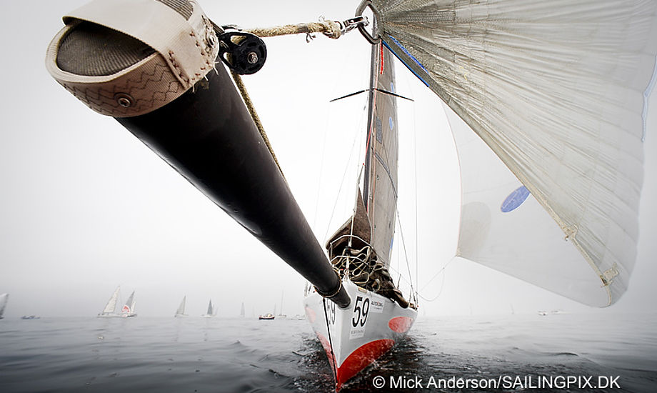 62 fods Big Challenge fra Svendborg blev her fanget af Mick Anderson. Foto: SailingPIX.dk