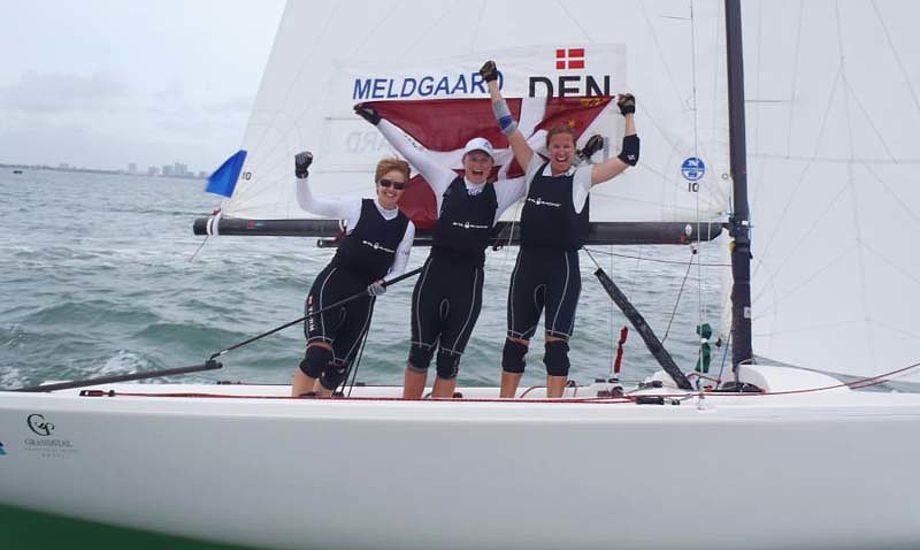 Bliver det Team Meldgaard, der skal sejle for Danmark til august i Weymouth? Foto: Martin Boidin