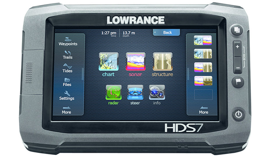 HDS Gen2 Touch modellerne fra Lowrance, kommer i 7, 9 og 12” widescreen.
