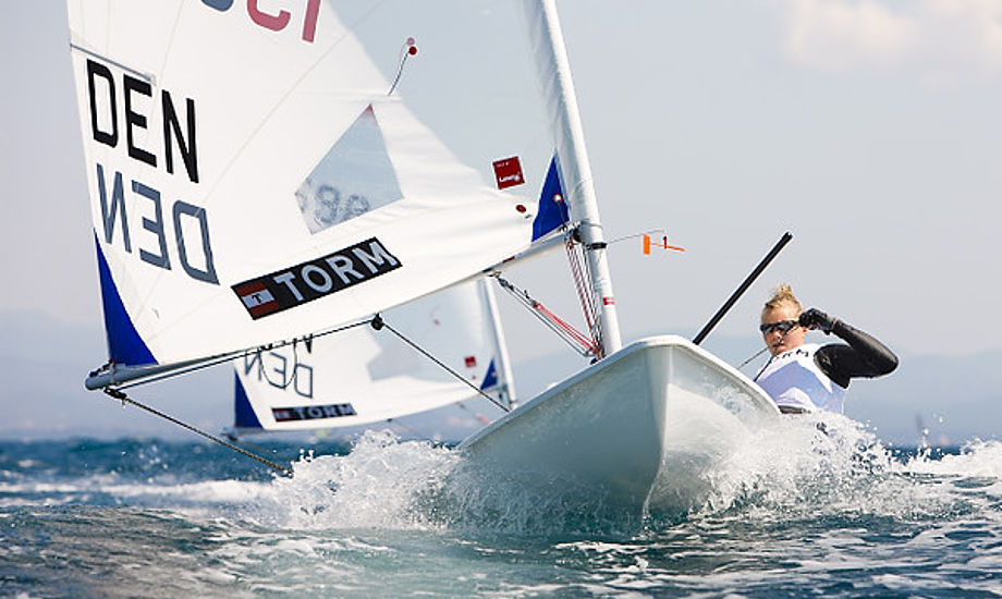 Anne Marie Rindom i Hyeres. Foto: Mick Anderson/SailingPIX