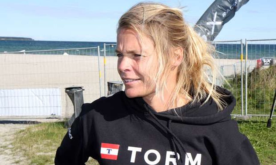 Bettina Honoré mistede motivationen aafter VM for RS:X i Kerteminde i 2010. Foto: Troels Lykke