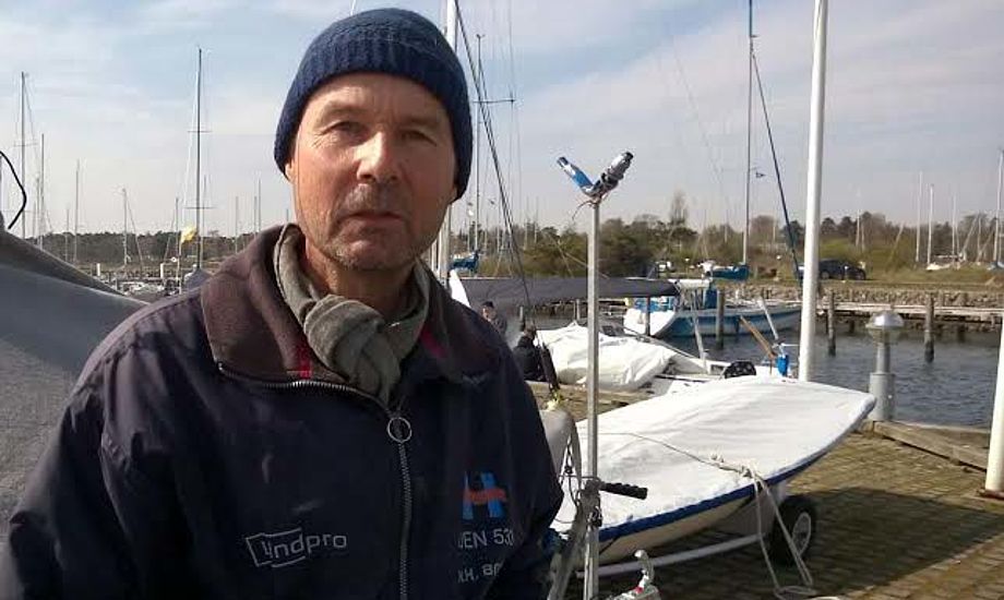 56-årige Niels Henrik Borch: - Det bliver os gamle, der skal sejle for klubben i ligaen, ser det ud til. Foto: Troels Lykke