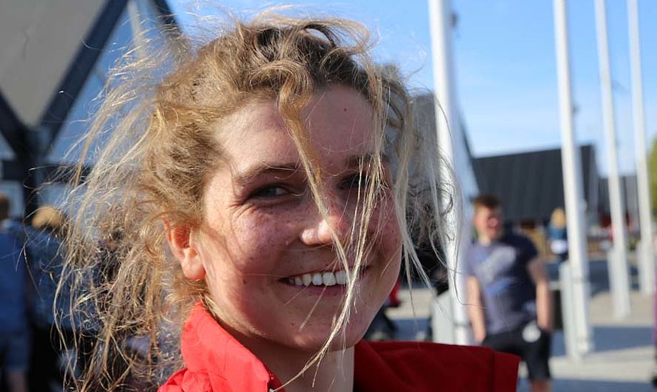 16-årige Anna Munch sejlede igen fra alle drengene. Foto: Troels Lykke