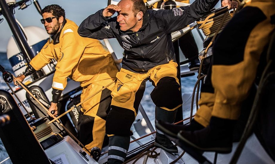 Professionelle sejlere er hyppige brugere af britiske Musto. Foto: Volvo Ocean Race