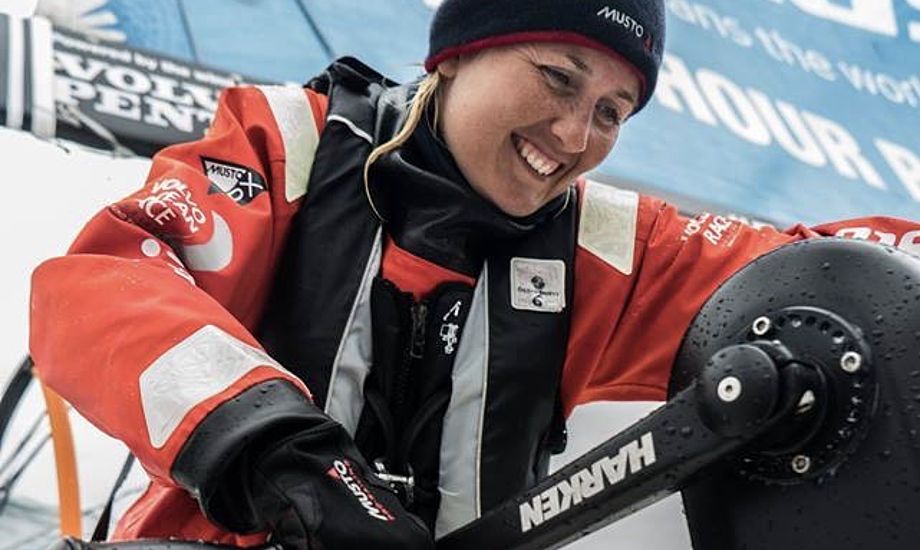 Danske Jena Mai Hansen nyder at være en del af det professionelle miljø på Vestas 11th Hour Racing. Foto: Rich Edwards / Volvo Ocean Race