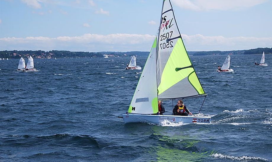 Svendborg Sunds Sejlklub håber på bedre vind end til SailXtreme, hvor der knap blev sejlet. Foto: sss.dk